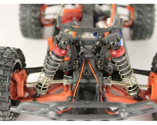 Радиоуправляемый шорт-корс Remo Hobby Rocket UPGRADE V2.0 (красный) 4WD 2.4G 1/16 RTR