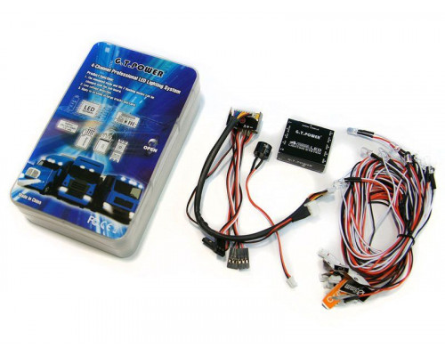 Система освещения 4-канальная светодиодная G.T.Power с блоком управления