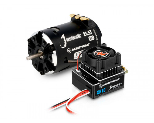 Бесколлекторная система Hobbywing COMBO-XR10-JS7-G3-Black-G2.1 (1/10)