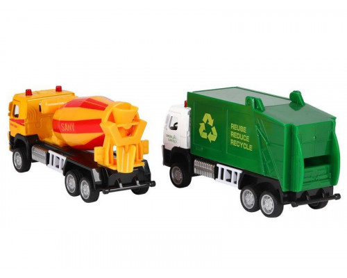 Набор АВТОПАНОРАМА Городские службы 2, 1/72, инерция, в/к 30*13*10 см