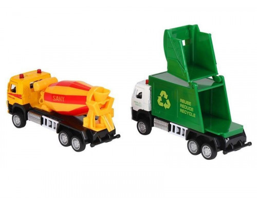 Набор АВТОПАНОРАМА Городские службы 2, 1/72, инерция, в/к 30*13*10 см