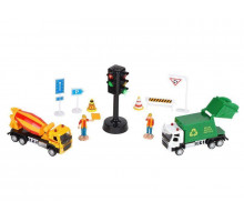 Набор "АВТОПАНОРАМА" "Городские службы 2", 1/72, инерция, в/к 30*13*10 см