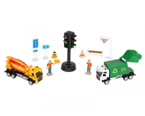 Набор АВТОПАНОРАМА Городские службы 2, 1/72, инерция, в/к 30*13*10 см