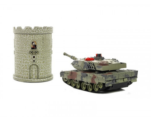 Р/У танковый бой 2 в 1, 40МГц (танк,башня мишень, з/у, акк)