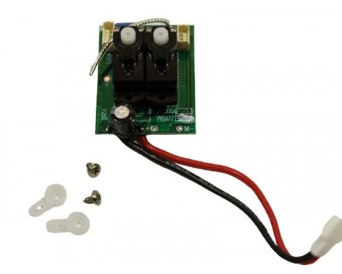 Приемник 4ch для самолета Volantex RC F22 (гироскоп, серво)