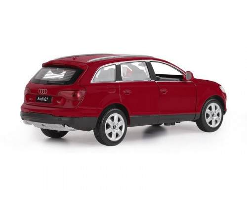 Машина АВТОПАНОРАМА Audi Q7, бордовый, 1/24, в/к 24,5*12,5*10,5 см