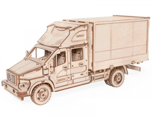 Деревянный конструктор Lemmo Фургон «ЛИТО», 240 деталей