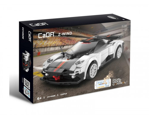 Радиоуправляемый конструктор CADA спортивный автомобиль Z-WIND 1/20 (258 деталей)