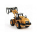 Металлический фронтальный погрузчик бревен HUI NA TOYS 1/50