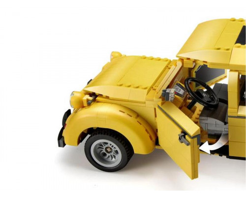 Конструктор CADA ретроавтомобиль Citroen 2CV 1/12 (1238 деталей)