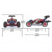 Радиоуправляемая багги Remo Hobby Scorpion Brushless (синяя) 4WD 2.4G 1/8 RTR
