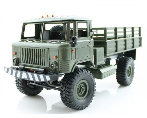 Р/У машина WPL ГАЗ-66 грузовая (зеленая) 1/16+акб 2.4G RTR