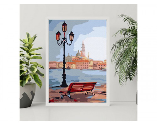 Картина по номерам 15х20 ВЕНЕЦИЯ (18 цветов)