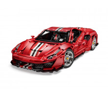 Конструктор CaDA MASTER спорткар Italian Super Car, красный 1/8 (3236 деталей)