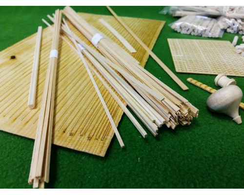 Сборная деревянная модель СВМодель. Колокольня Зашиверского острога, 1600 деталей, 1/60