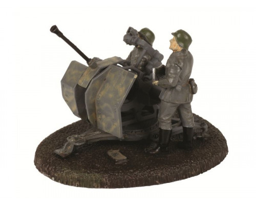 Сборные солдатики ZVEZDA Немецкое 20-мм зенитное орудие FLAK-38 с расчетом, 1/72
