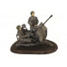 Сборные солдатики ZVEZDA Немецкое 20-мм зенитное орудие FLAK-38 с расчетом, 1/72