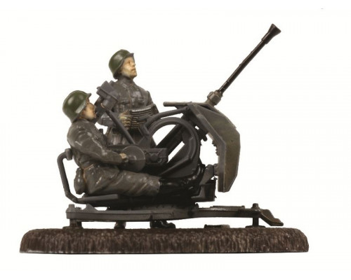 Сборные солдатики ZVEZDA Немецкое 20-мм зенитное орудие FLAK-38 с расчетом, 1/72