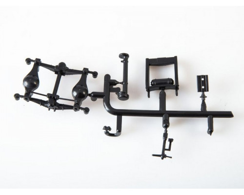 Сборная модель AVD КАМАЗ-53212 контейнеровоз с прицепом ГКБ-8350, 1/43