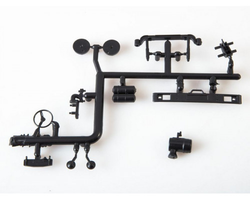 Сборная модель AVD КАМАЗ-53212 контейнеровоз с прицепом ГКБ-8350, 1/43