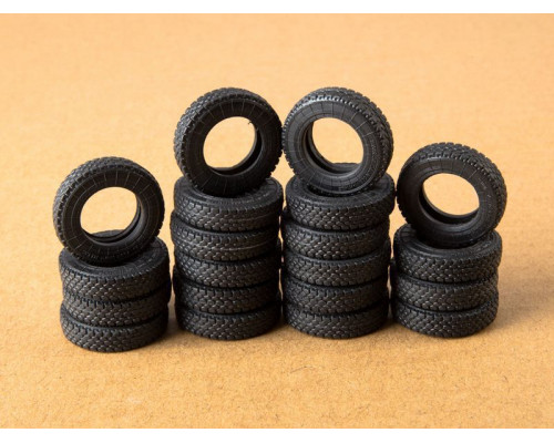 Сборная модель AVD КАМАЗ-53212 контейнеровоз с прицепом ГКБ-8350, 1/43