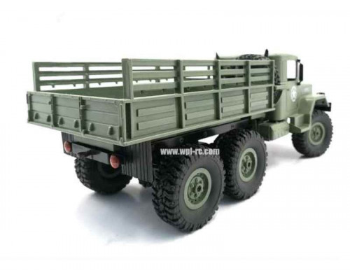 Радиоуправляемая машина WPL военный грузовик (зеленый) 6WD 2.4G 1/16 KIT
