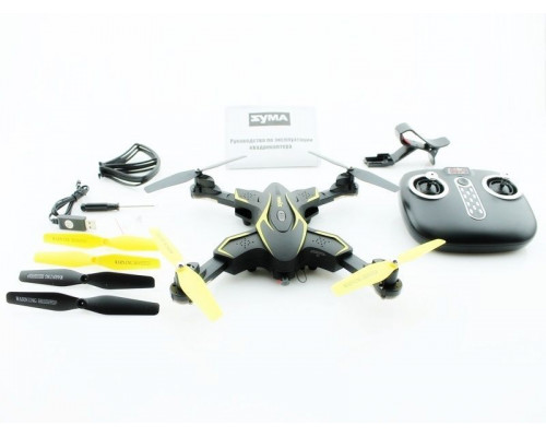 Р/У квадрокоптер Syma X56W-P Folding Wizard с FPV трансляцией Wi-Fi, оптич.стабил., барометр, 2.4G