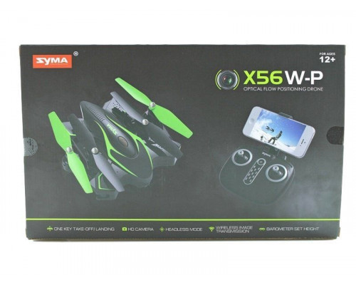 Р/У квадрокоптер Syma X56W-P Folding Wizard с FPV трансляцией Wi-Fi, оптич.стабил., барометр, 2.4G