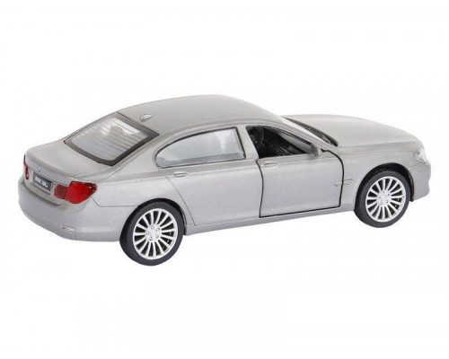 Машина АВТОПАНОРАМА BMW 760 LI, серебряный, 1/46, инерция, в/к 17,5*12,5*6,5 см