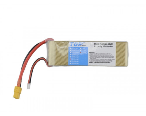 Аккумулятор Li-Po 2200mAh, 14,8V 20C самолета Top RC Jet Star Pro