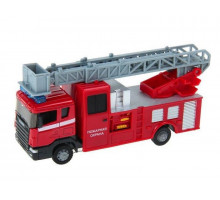 Машина Autotime "SCANIA" пожарная с лестницей 1:48