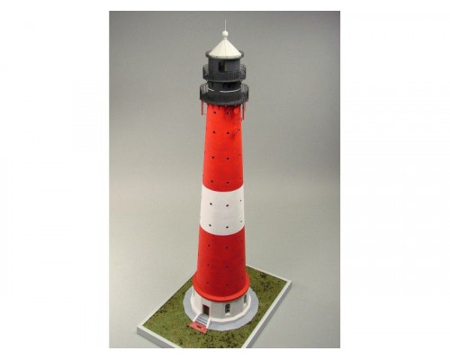 Сборная картонная модель Shipyard маяк Pellworm Lighthouse (№61), 1/87