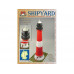 Сборная картонная модель Shipyard маяк Pellworm Lighthouse (№61), 1/87