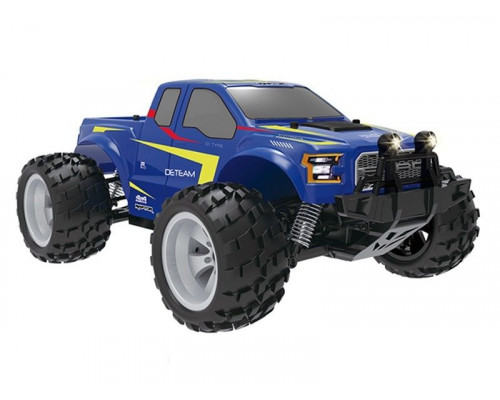 Радиоуправляемый монстр Double Eagle Ford F-150 Raptor (синий) 1:18 4WD 2.4G RTR