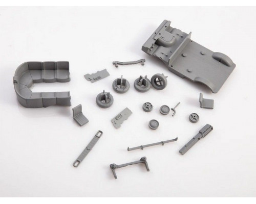 Сборная модель AVD Электромобиль РАФ-2204, 1/43