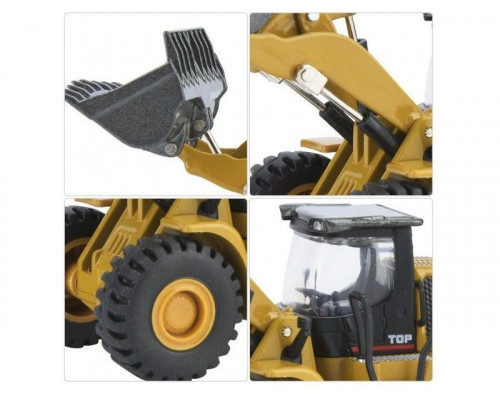 Металлический фронтальный погрузчик HUI NA TOYS 1/60