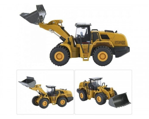 Металлический фронтальный погрузчик HUI NA TOYS 1/60