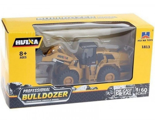 Металлический фронтальный погрузчик HUI NA TOYS 1/60