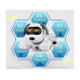 Радиоуправляемая робот-собака LENENG TOYS K16 звук, свет, танцы, сенсор