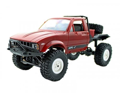 Р/У машина WPL Трофи Hercules (красная) 1/16+акб 2.4G RTR