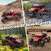 Радиоуправляемый внедорожник Volantex RC Desert King красный 2WD 2.4G 1/16 RTR