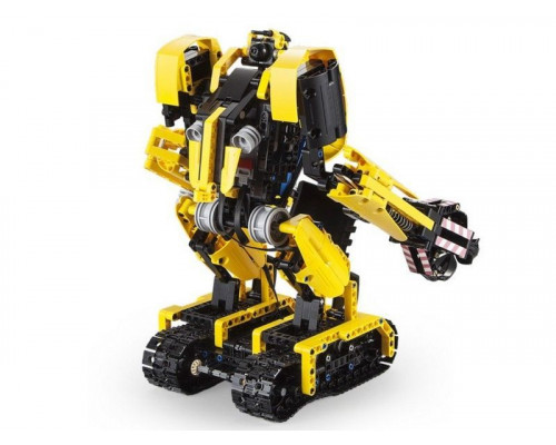 Радиоуправляемый конструктор CADA 2 в 1 экскаватор ROCK MAN (930 деталей), (китайская коробка)