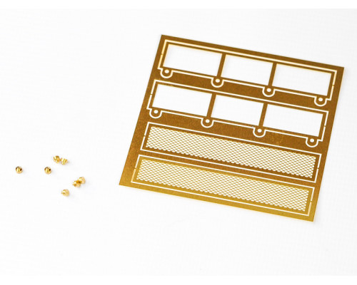 Металлические сеточки (фототравление) для Моторного отсека для танка Panzer III