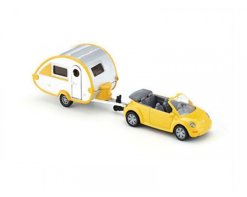 Кабриолет Siku 1629 с домом на колесах, 1/55