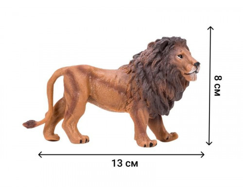 Набор фигурок животных MASAI MARA MM201-006 серии Мир диких животных: Семья львов, 6 пр.