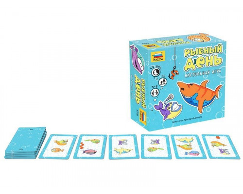 Настольная игра ZVEZDA Рыбный день, для компании