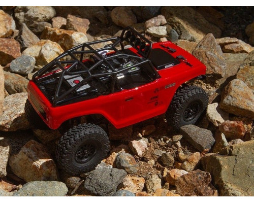 Модель для трофи 1:24 Axial SCX24 Deadbolt 4WD, электро, RTR (красный)