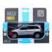 Машина АВТОПАНОРАМА Jeep  Cherokee, 1/32, серебряный, инерция, свет, звук, в/к 17,5*13,5*9 см