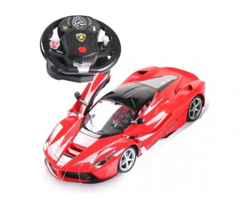 Р/У машина MZ Ferrari La Ferrari 2088F 1/10 GYRO-руль, (открываются двери) +акб