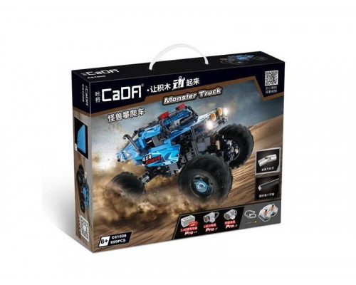 Радиоуправляемый конструктор CADA внедорожник Монстр трак (699 деталей)